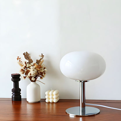 Modern Glass Globe Table Lamp for Bedroom | Pumera
