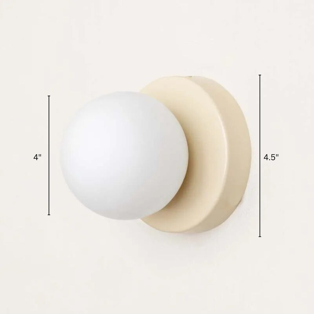 Modern Glass LED Wall Lamp for Interior Spaces | Kelvian