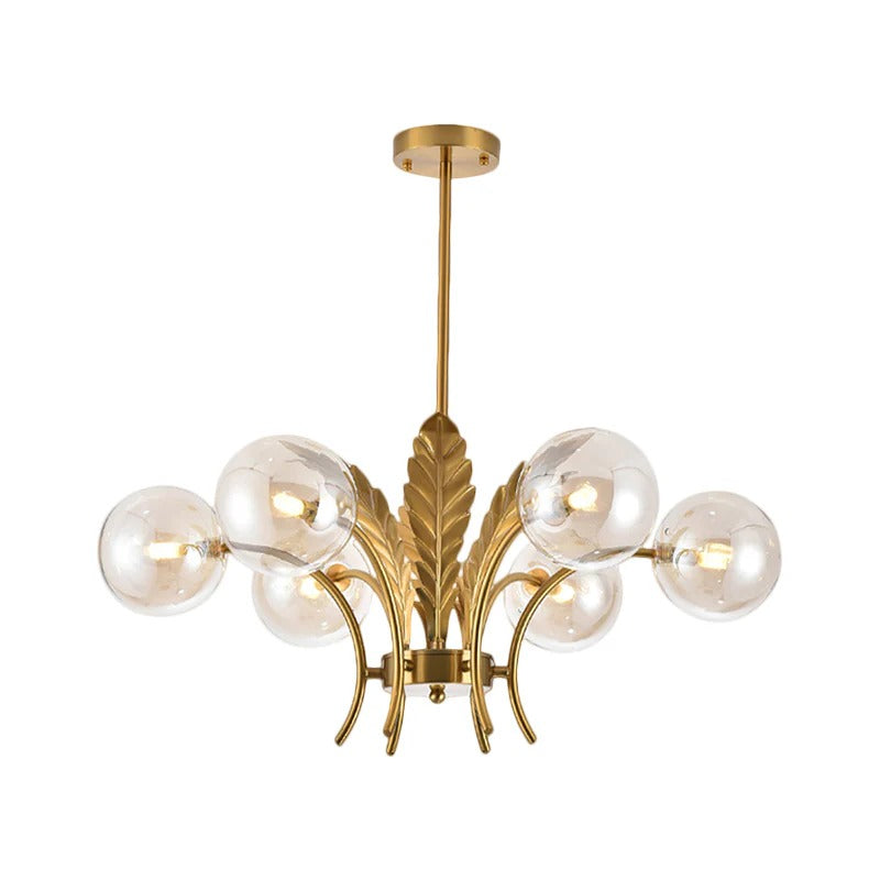 Modern Glass Sphere Ceiling Light Fixture | Lumidel