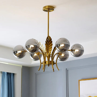 Modern Glass Sphere Ceiling Light Fixture | Lumidel