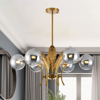 Modern Glass Sphere Ceiling Light Fixture | Lumidel