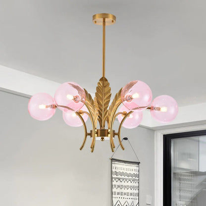 Modern Glass Sphere Ceiling Light Fixture | Lumidel
