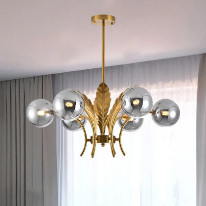 Modern Glass Sphere Ceiling Light Fixture | Lumidel
