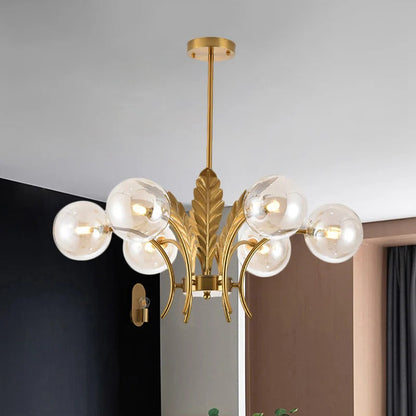 Modern Glass Sphere Ceiling Light Fixture | Lumidel