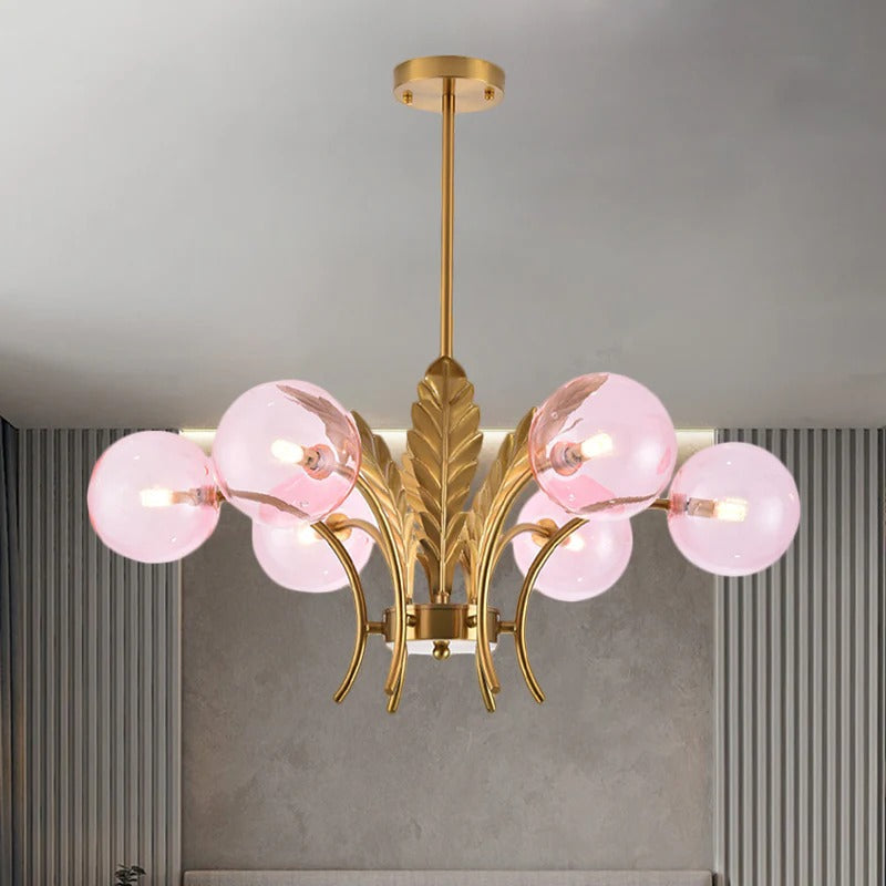 Modern Glass Sphere Ceiling Light Fixture | Lumidel