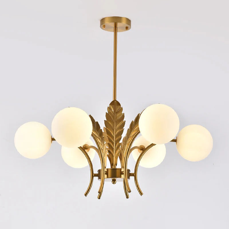 Modern Glass Sphere Ceiling Light Fixture | Lumidel