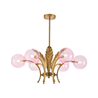 Modern Glass Sphere Ceiling Light Fixture | Lumidel