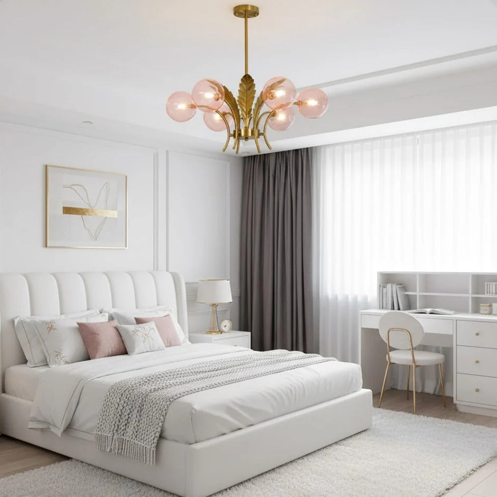 Modern Glass Sphere Ceiling Light Fixture | Lumidel