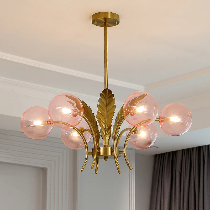 Modern Glass Sphere Ceiling Light Fixture | Lumidel