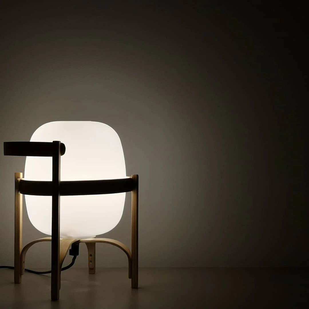 Modern Glow Glass Table Lamp | Damaro