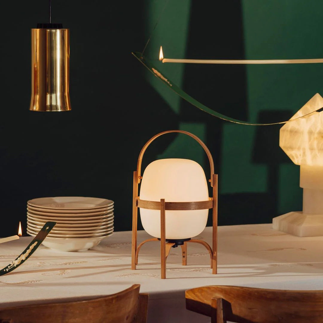 Modern Glow Glass Table Lamp | Damaro