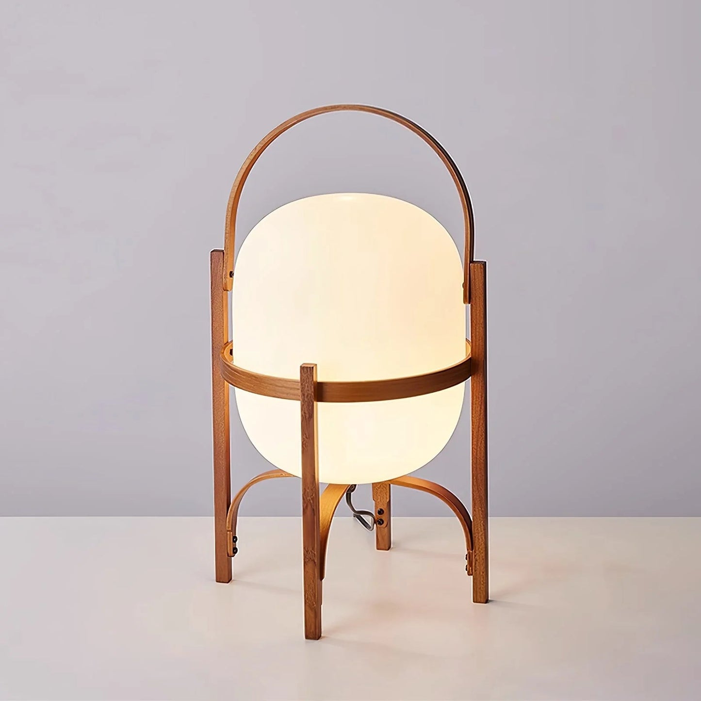 Modern Glow Glass Table Lamp | Damaro