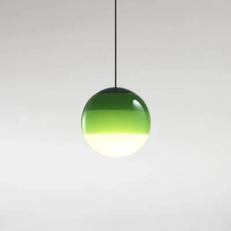 Modern Gradient Glass Pendant Light Fixture | Coralie