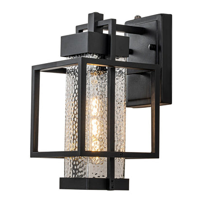 Modern Hammer Cage Outdoor Exterior Wall Sconce | Mavero