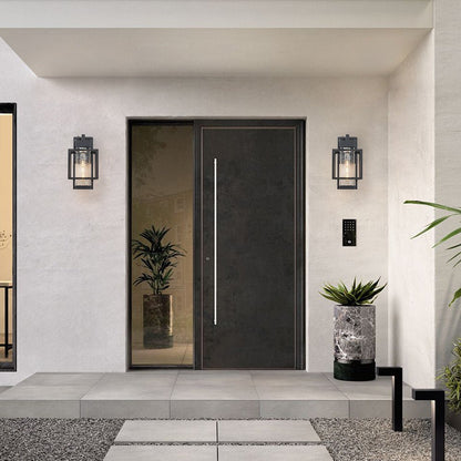 Modern Hammer Cage Outdoor Exterior Wall Sconce | Mavero