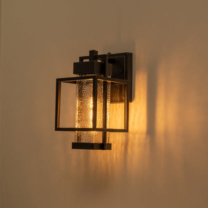 Modern Hammer Cage Outdoor Exterior Wall Sconce | Mavero