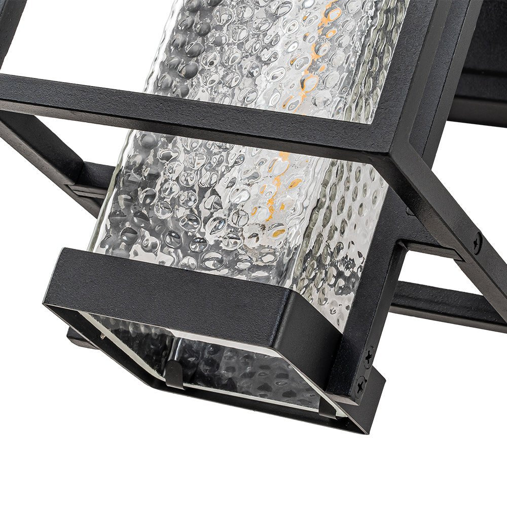 Modern Hammer Cage Outdoor Exterior Wall Sconce | Mavero