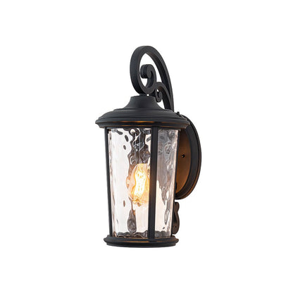 Modern Hammer Glass Lantern Outdoor Wall Sconce | Kelvix