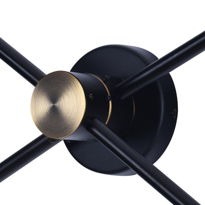 Modern House Linear Wall Sconce with Rotatable Arms | Luventra