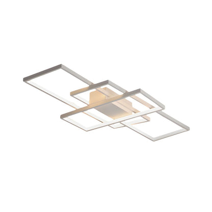 Modern LED Acrylic Semi Flush Ceiling Light | Lunevo