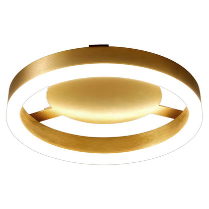 Modern LED Ceiling Light in Gold Metal Finish | Lamiris