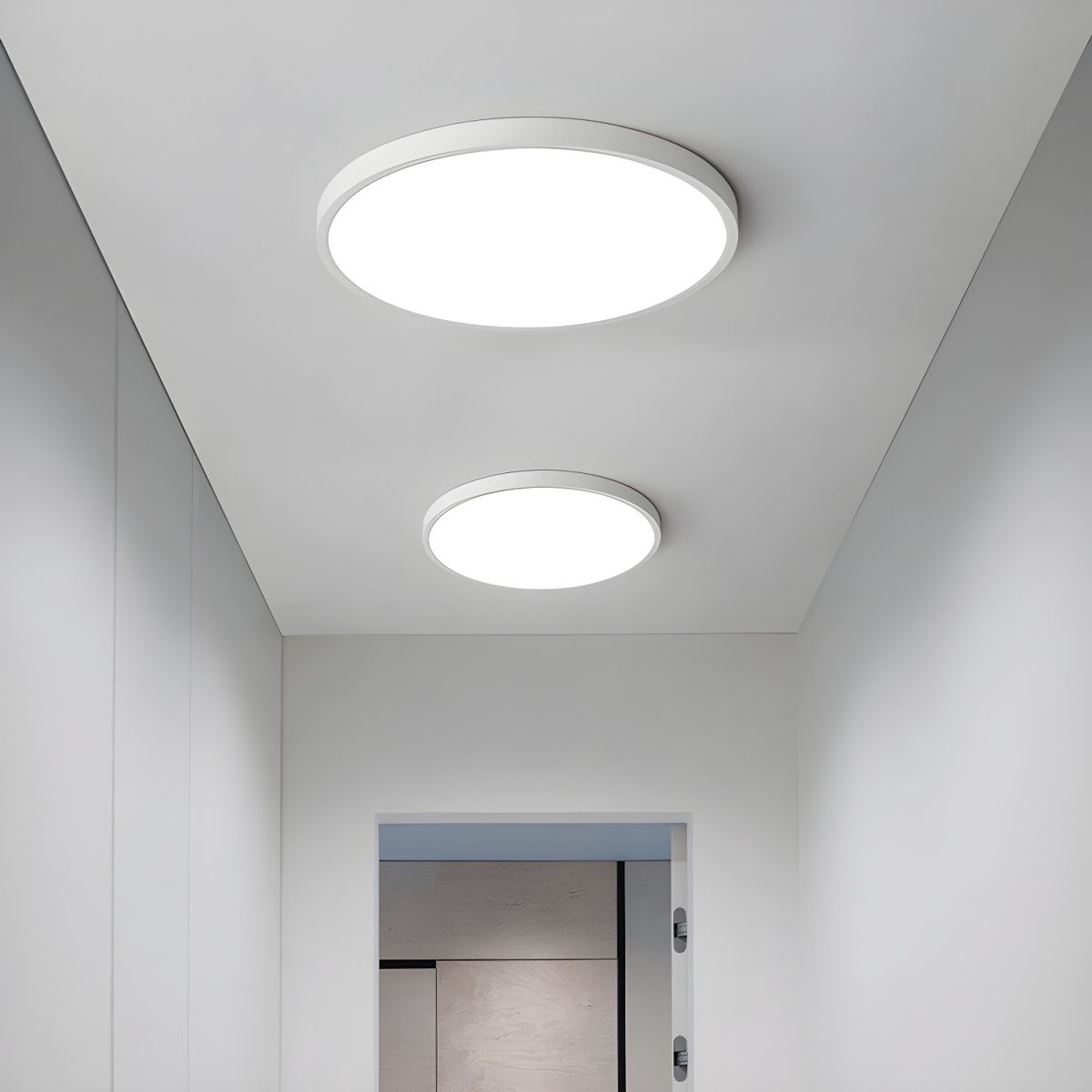 Modern LED Ceiling Light with Acrylic Shade | Luminexy