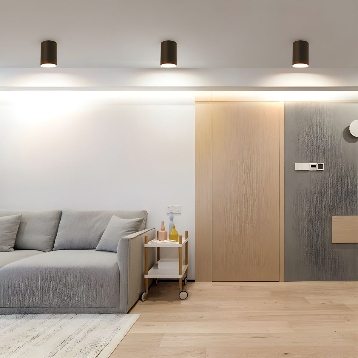 Modern LED Cylinder Ceiling Light Fixture | Norvexi