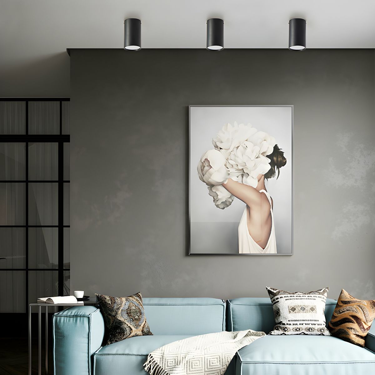 Modern LED Cylinder Ceiling Light Fixture | Norvexi