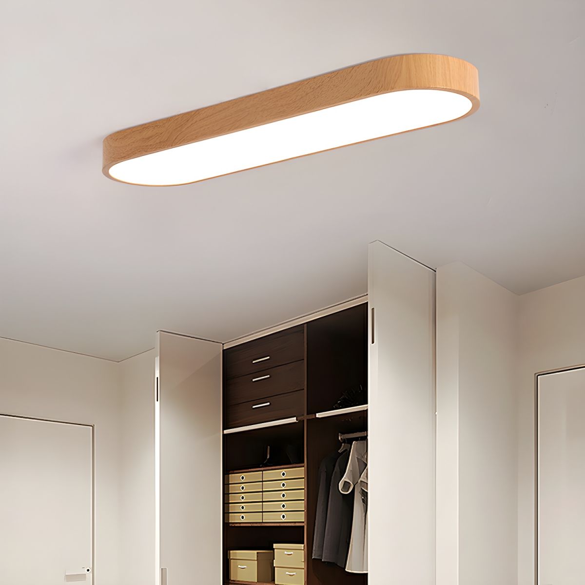 Modern LED Dimmable Ceiling Light with Acrylic Shade | Velmora