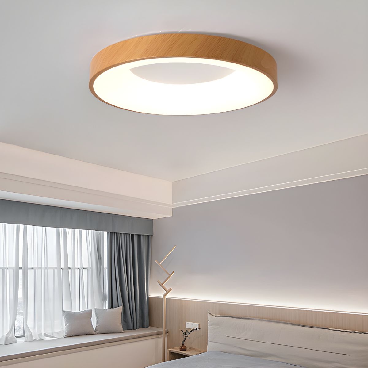 Modern LED Dimmable Ceiling Light with Acrylic Shade | Velmora