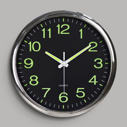 Modern LED Display Wall Clock Illuminated Digital | Vandor