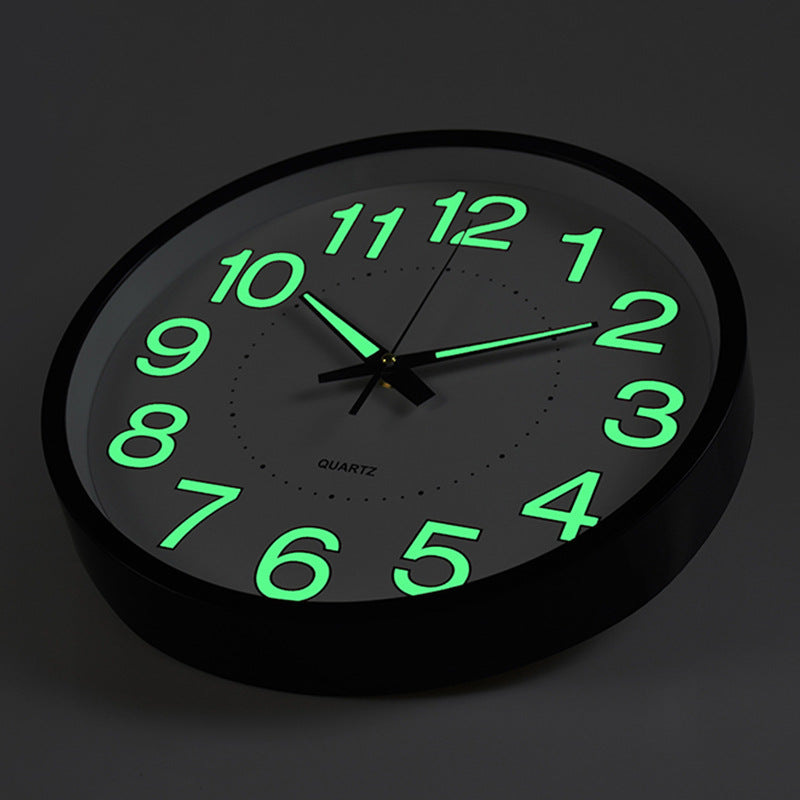Modern LED Display Wall Clock Illuminated Digital | Vandor