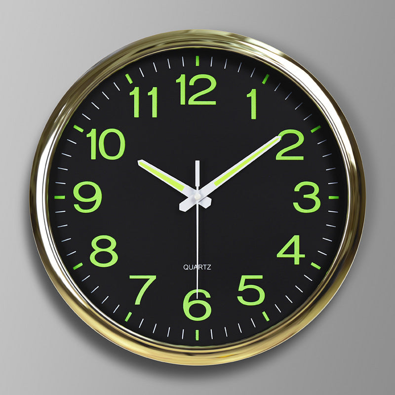 Modern LED Display Wall Clock Illuminated Digital | Vandor