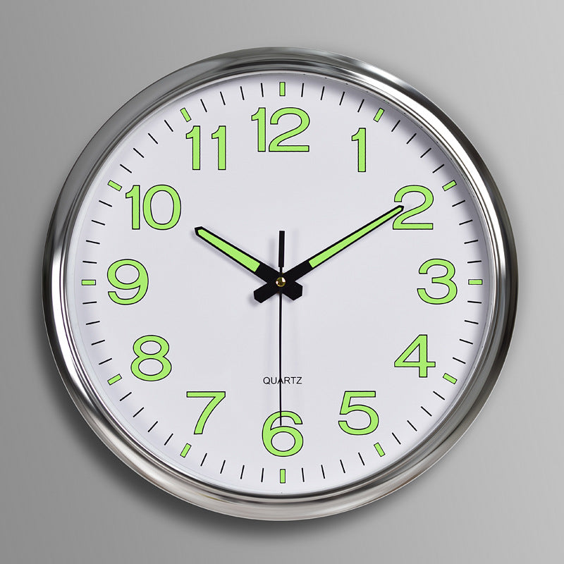 Modern LED Display Wall Clock Illuminated Digital | Vandor