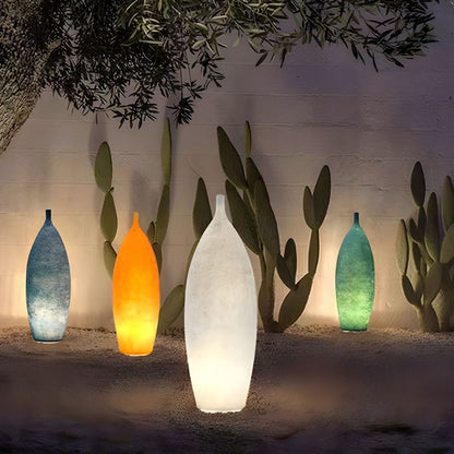 Modern LED Floor Lamp Resin Shade Ambient Indoor Light | Talorin