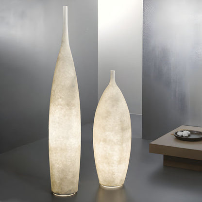 Modern LED Floor Lamp Resin Shade Ambient Indoor Light | Talorin