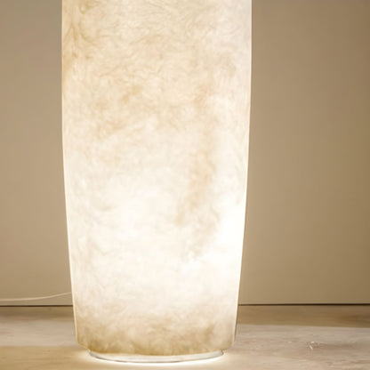 Modern LED Floor Lamp Resin Shade Ambient Indoor Light | Talorin