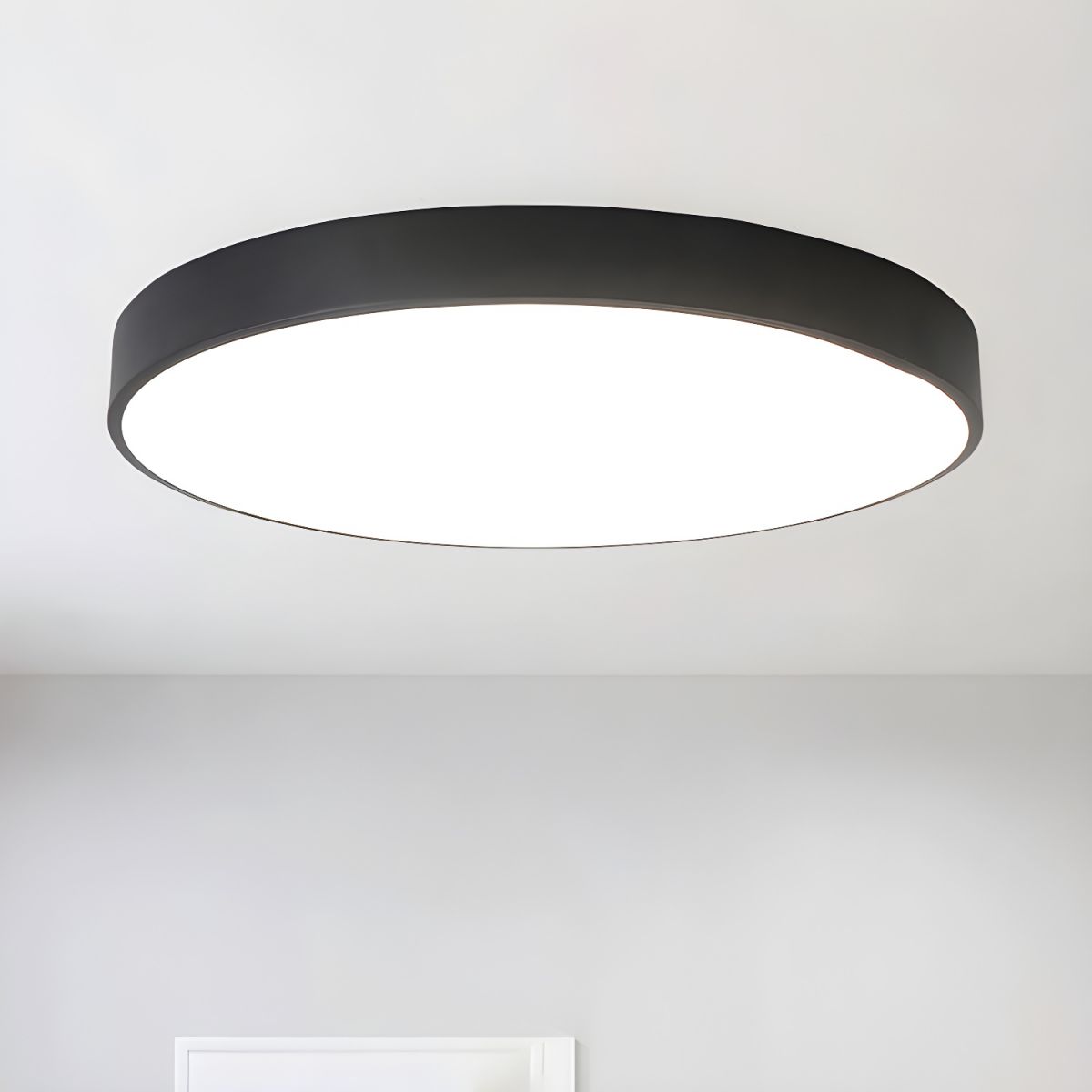 Modern LED Metal Ceiling Light Fixture | Zenvira