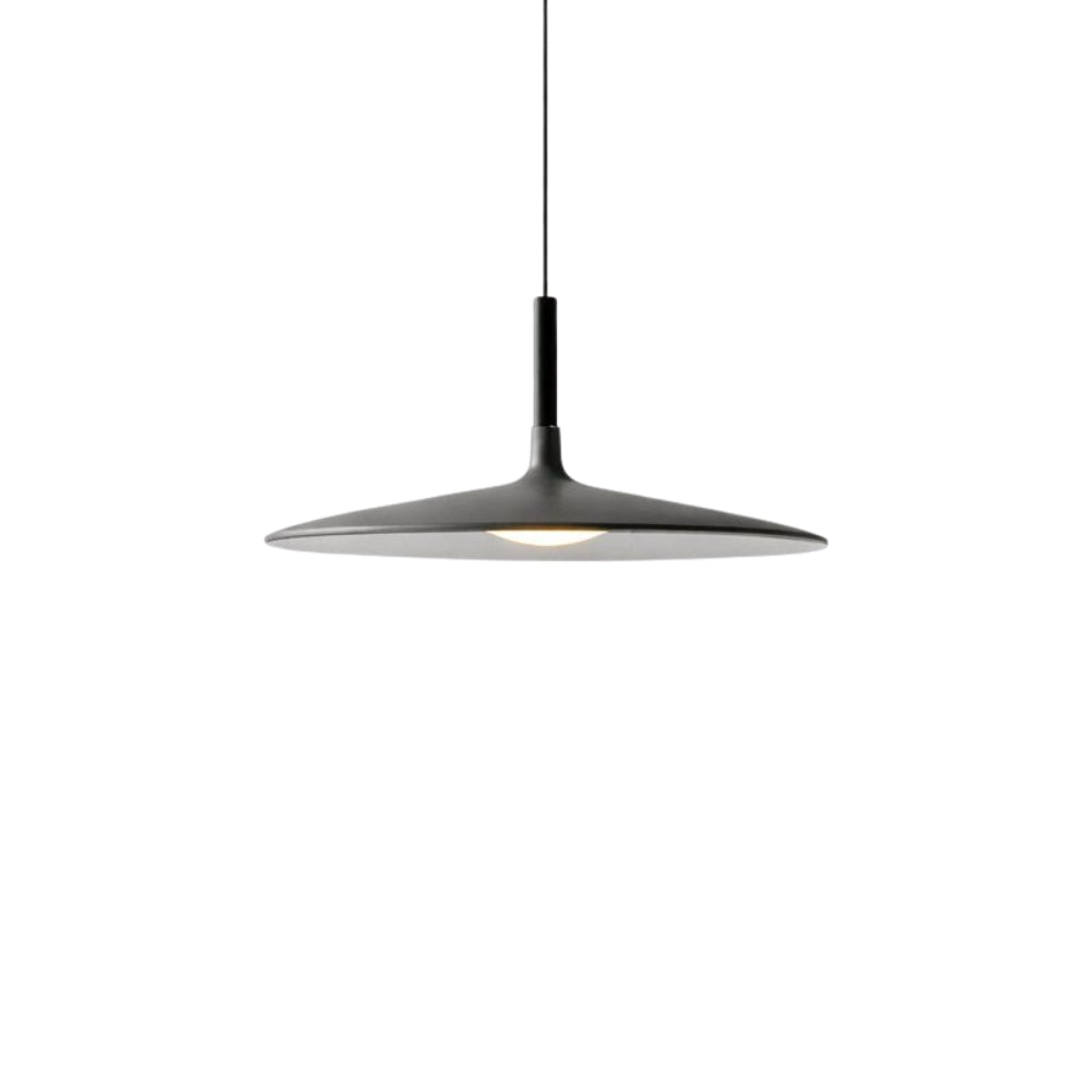 Modern LED Metal Saucer Pendant Light Indoor | Lunora