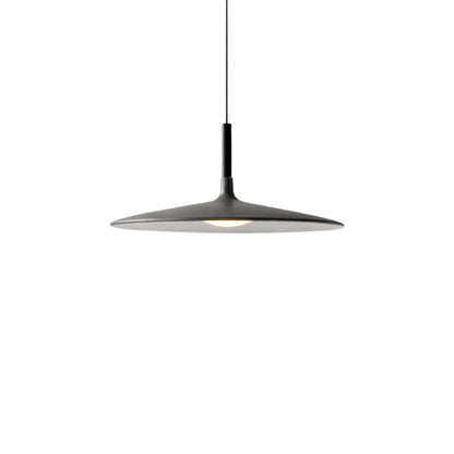 Modern LED Metal Saucer Pendant Light Indoor | Lunora