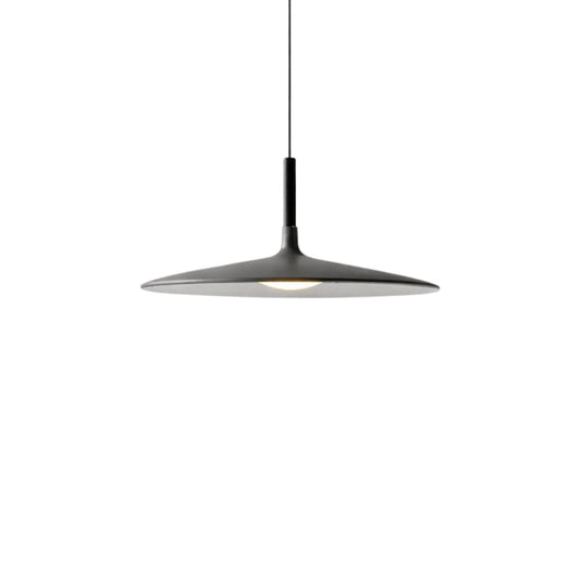 Modern LED Metal Saucer Pendant Light Indoor | Lunora