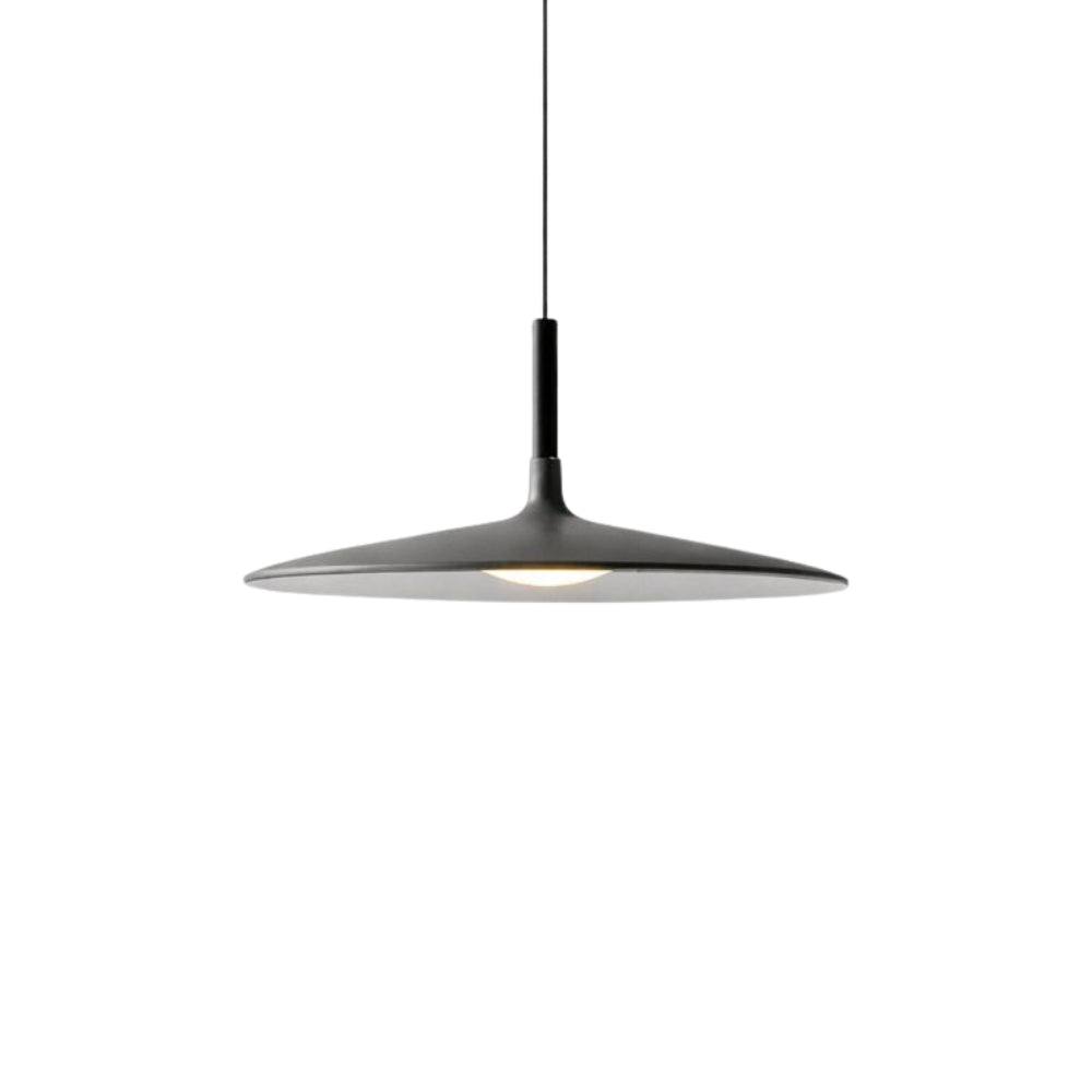 Modern LED Metal Saucer Pendant Light Indoor | Lunora