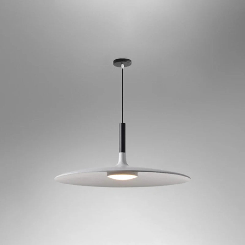 Modern LED Metal Saucer Pendant Light Indoor | Lunora