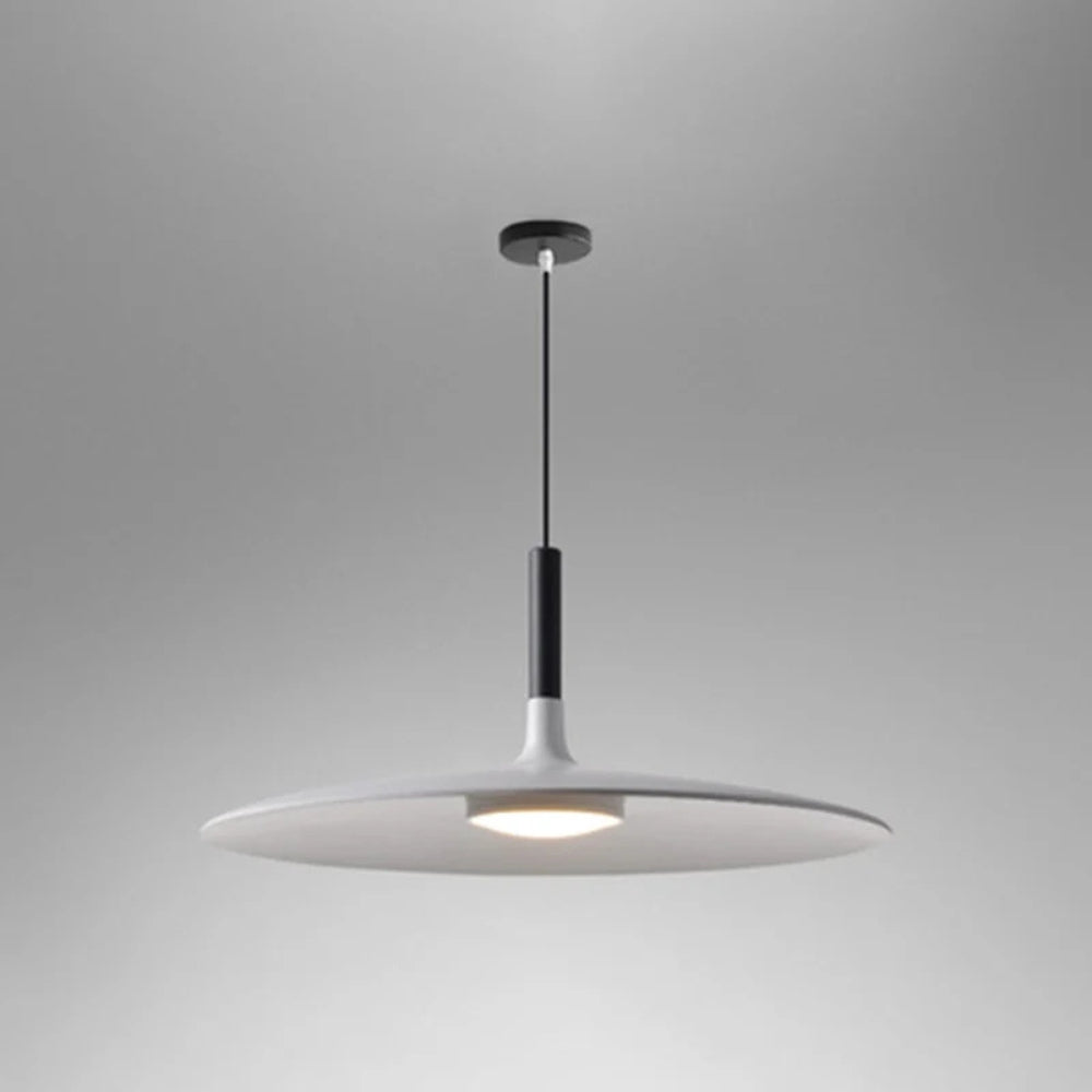 Modern LED Metal Saucer Pendant Light Indoor | Lunora
