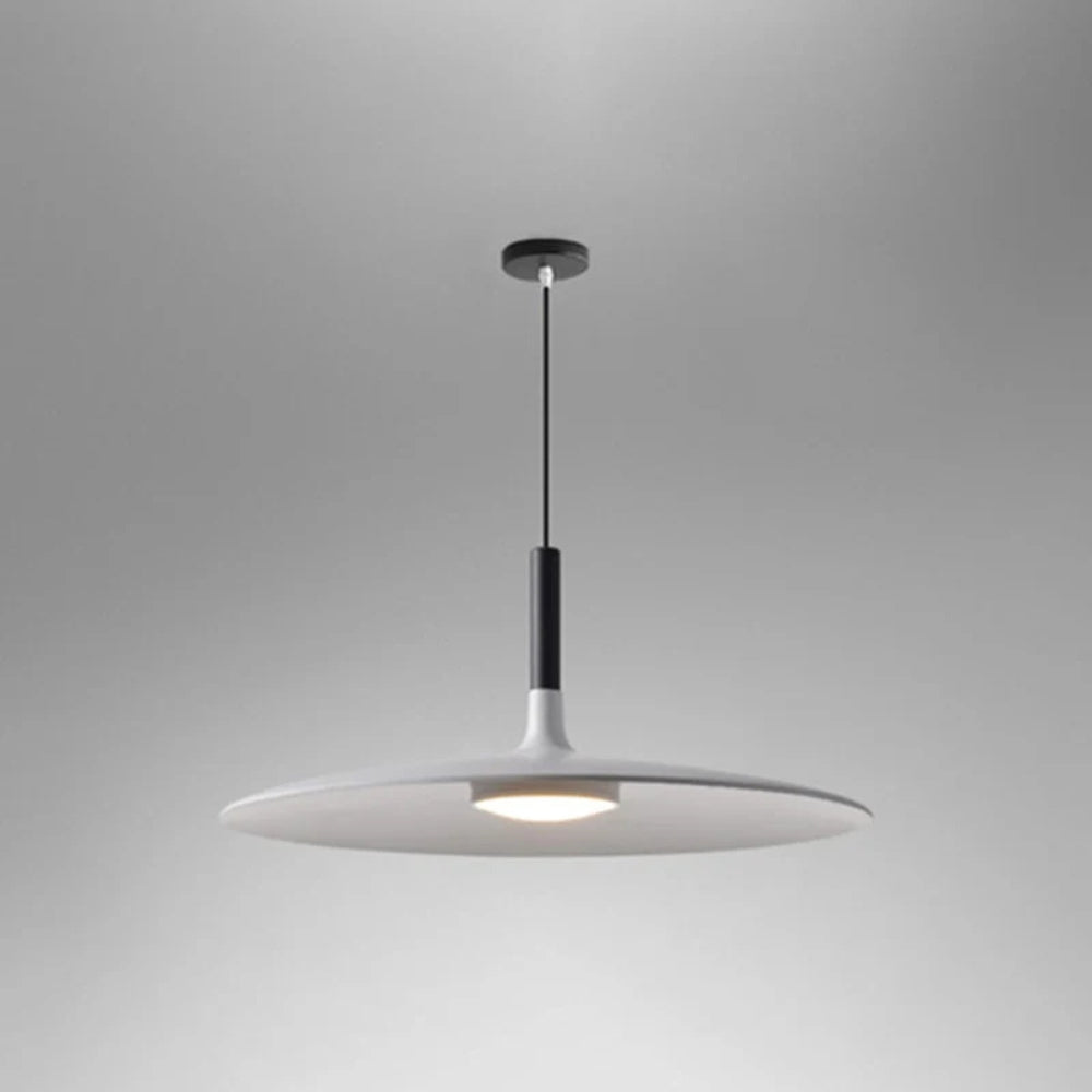 Modern LED Metal Saucer Pendant Light Indoor | Lunora