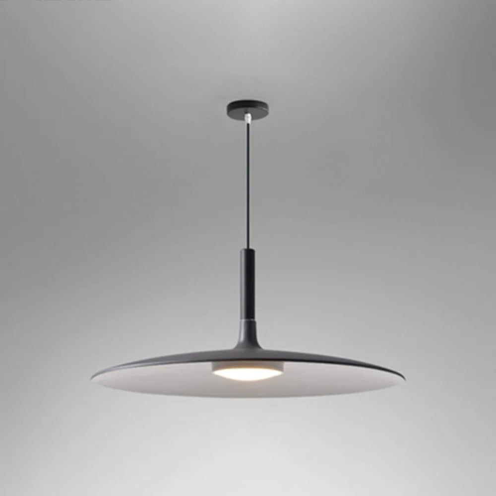 Modern LED Metal Saucer Pendant Light Indoor | Lunora