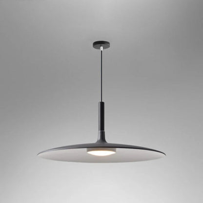 Modern LED Metal Saucer Pendant Light Indoor | Lunora