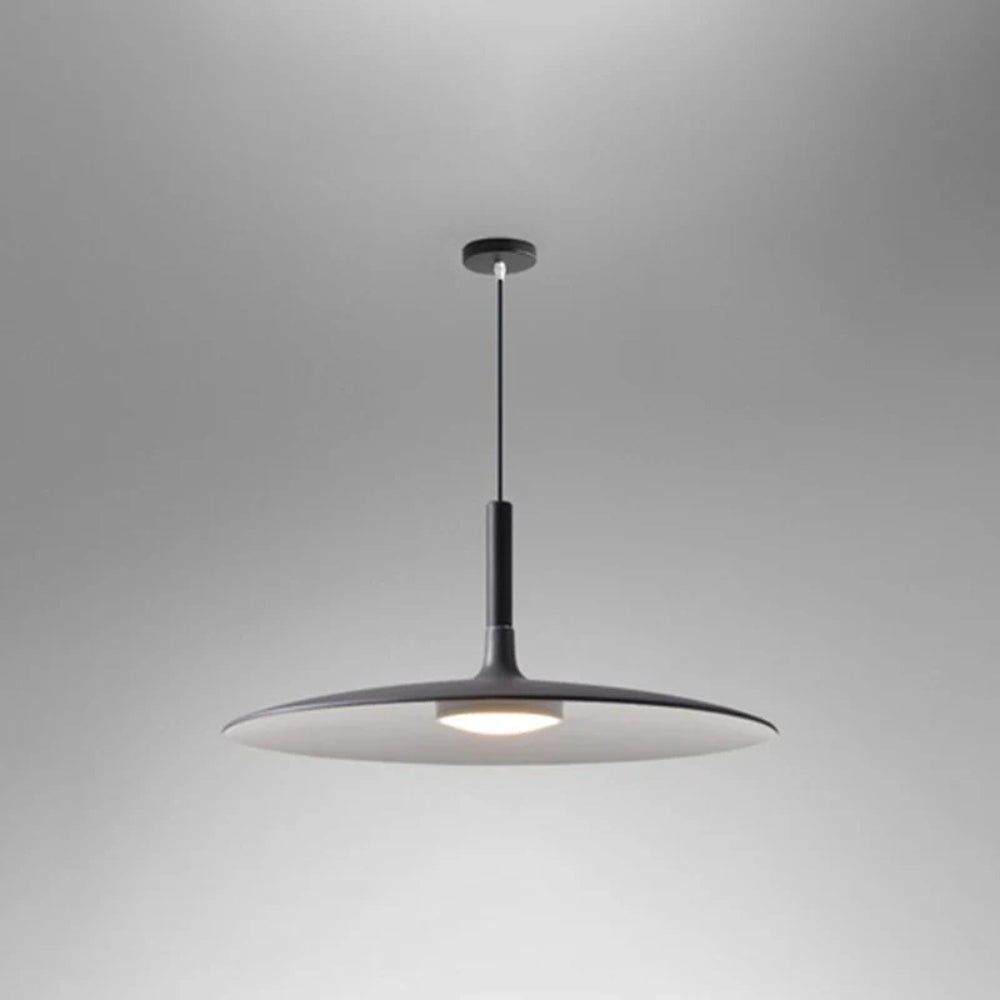 Modern LED Metal Saucer Pendant Light Indoor | Lunora