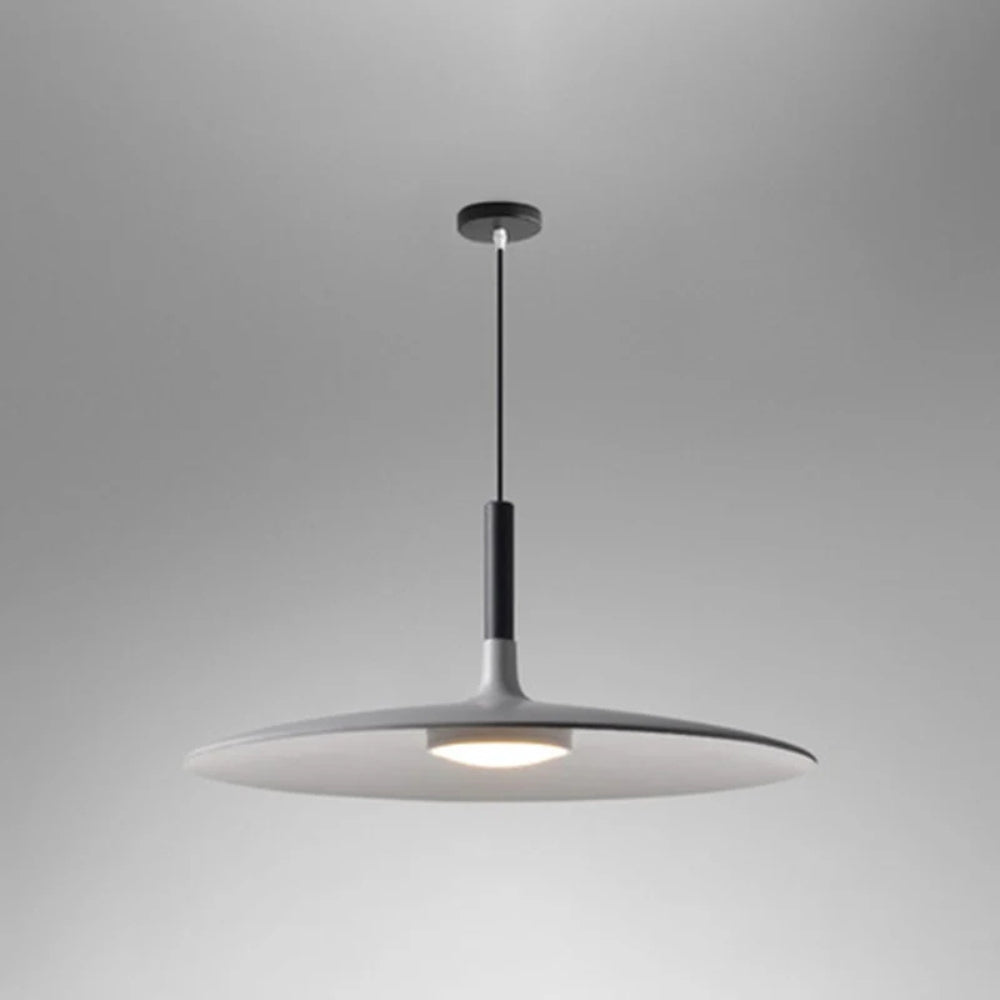 Modern LED Metal Saucer Pendant Light Indoor | Lunora