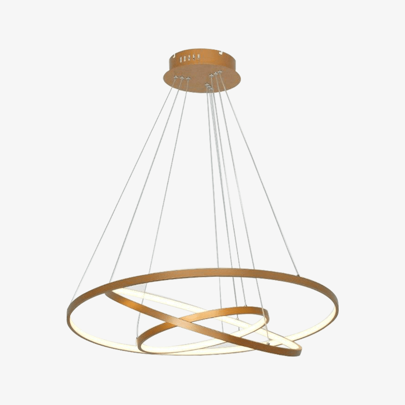 Modern LED Ring Chandelier Fixture | Zelnico